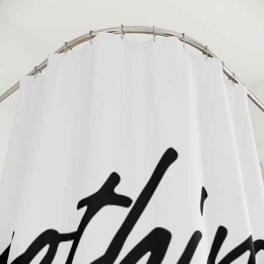 Curtis Carroll's Nothing Beats the stock Shower Curtain